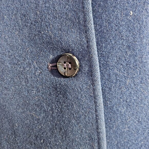 Pendleton Womens Virgin Wool Blazer Size 16 Navy Blue Jacket - Picture 6 of 6